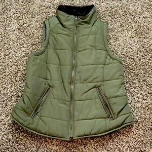 Copper key zip-up vest